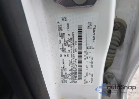 2019 Ford Ranger Xlt из США, поврежденный, VIN 1FTER4EH9KLB14078